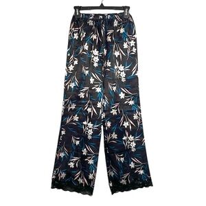 Boux Avenue Luxury Satin Lace Sienna Printed Pants